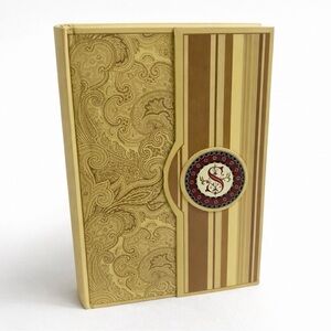 Elegant Gold and Brown Hardcover Journal